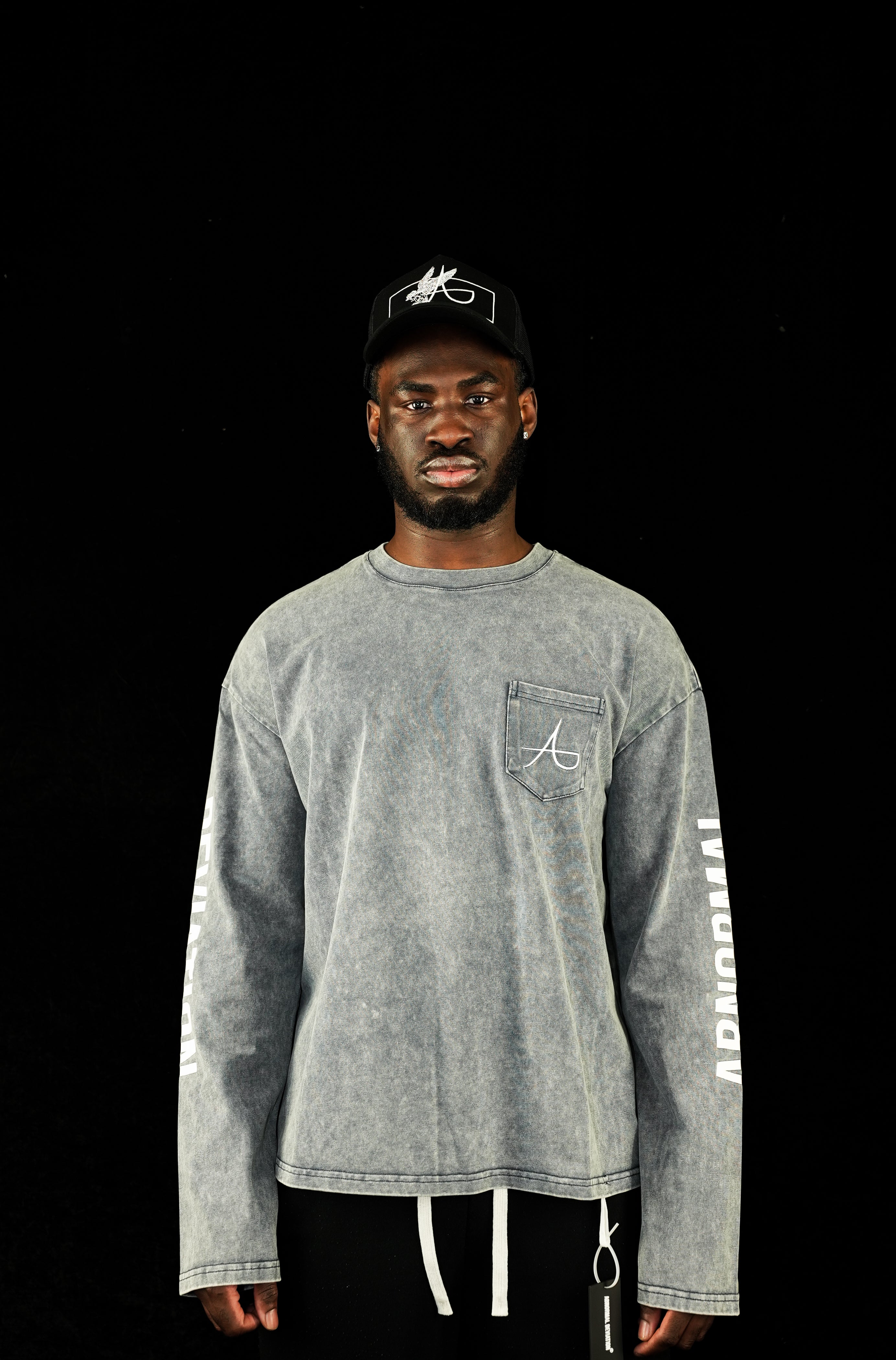 ASH GREY LS T
