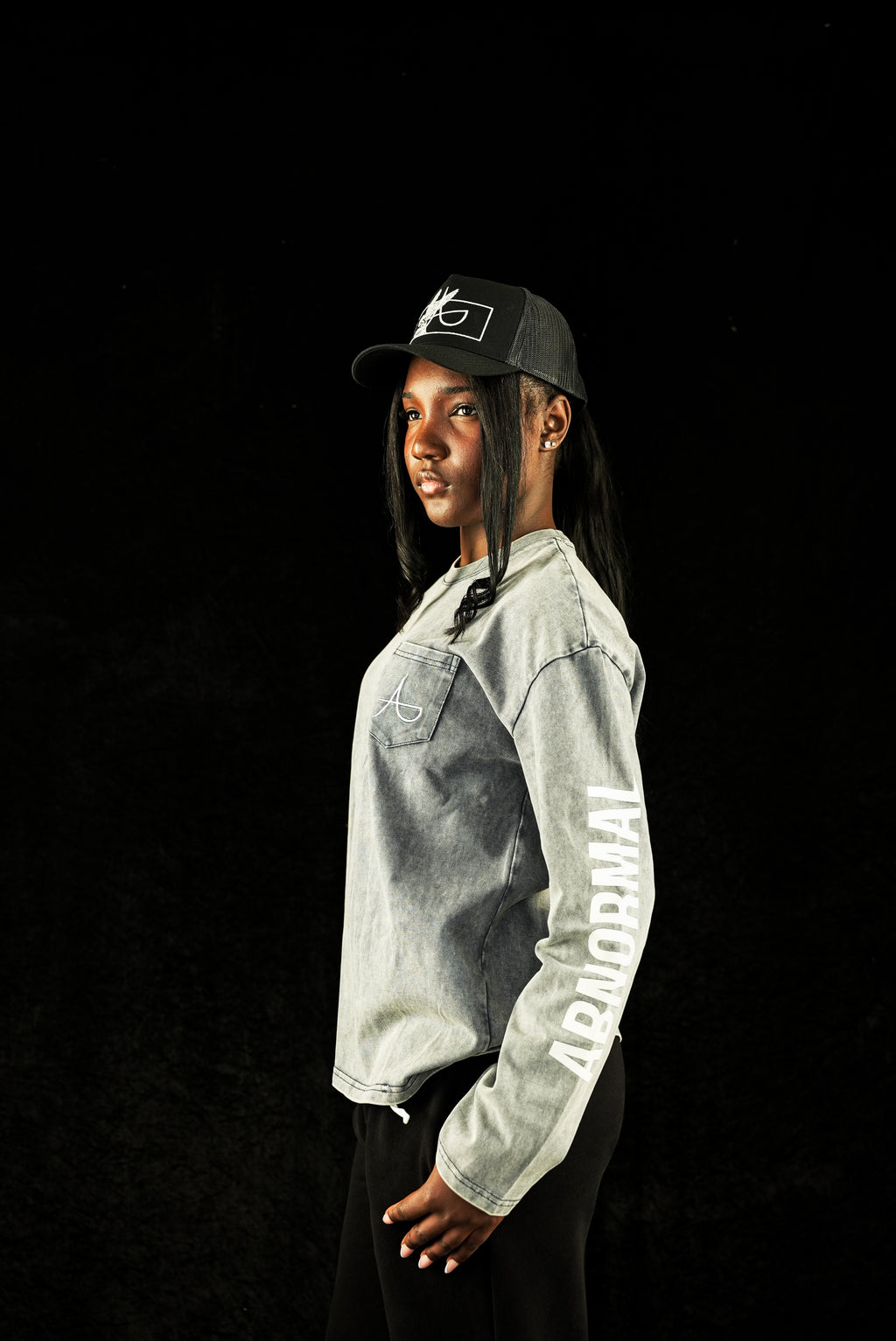 ASH GREY LS T