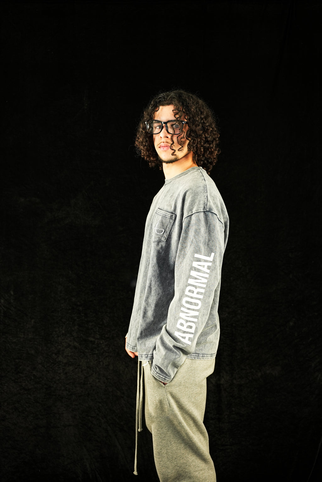 ASH GREY LS T