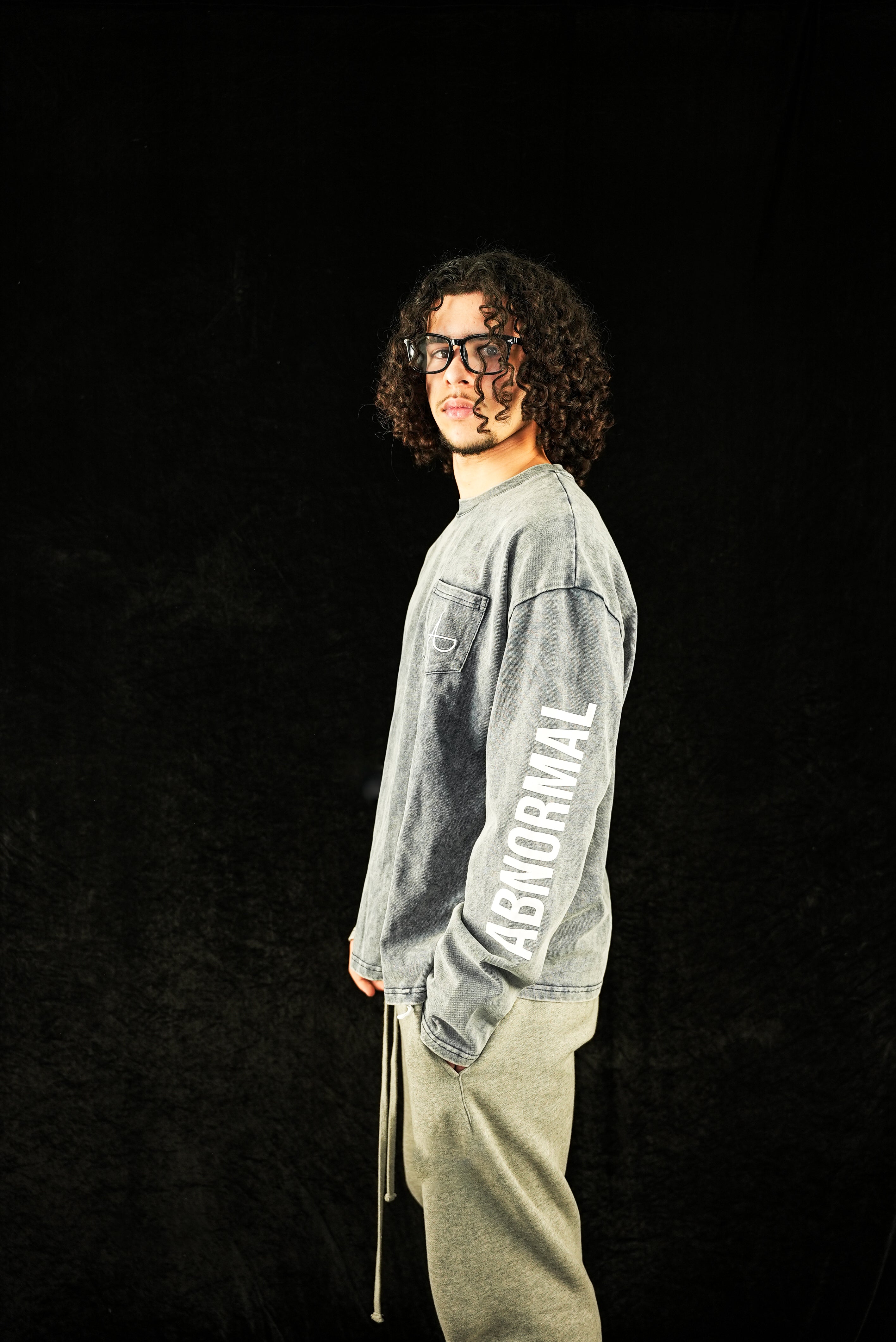 ASH GREY LS T
